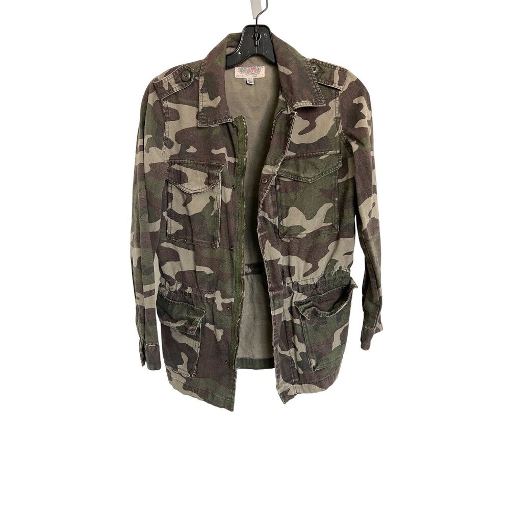 Ecoté Camo Printed Jacket